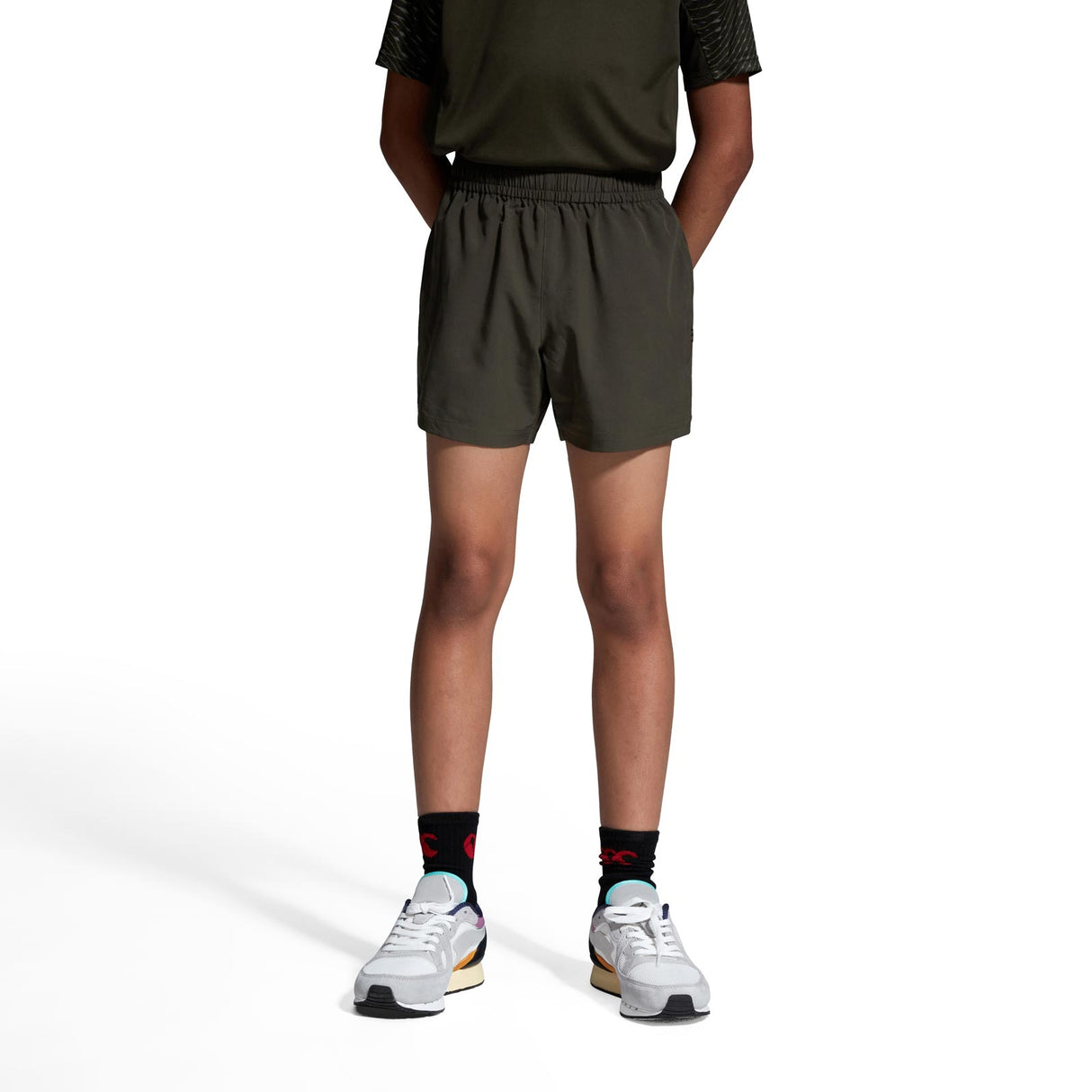 CCC Kids Woven Short Green