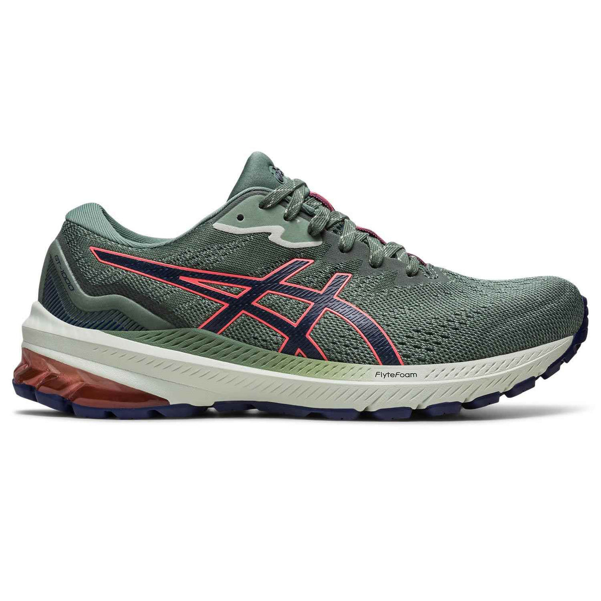 Asics GT-1000 11 TR Womens Green