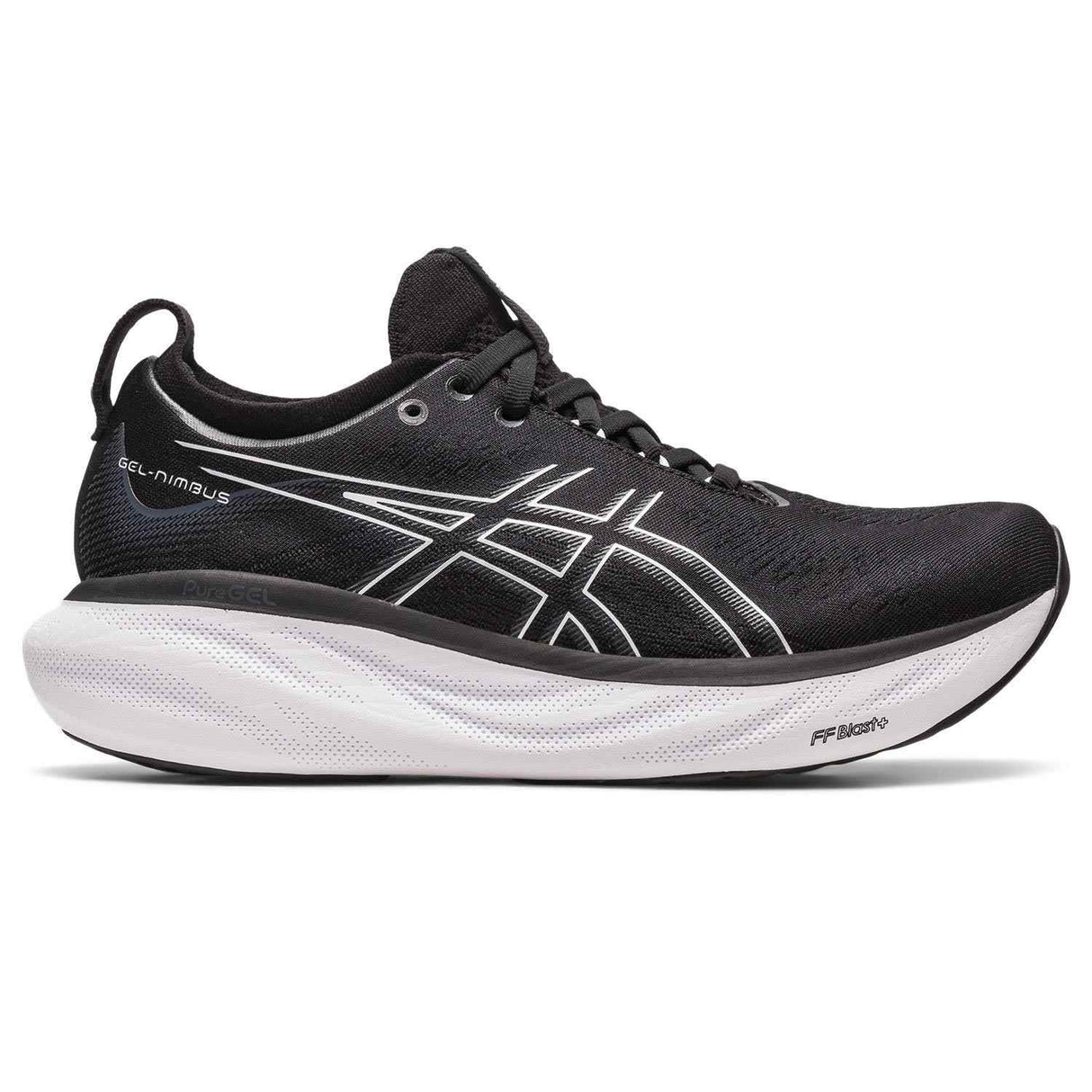 Asics Gel Nimbus 25 Womens Black/White