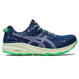 Asics Fuji Lite 3 Womens Navy/Green