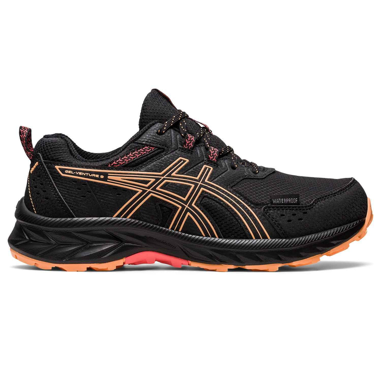 Asics Gel-Venture 9 WP Womens Black/Pink