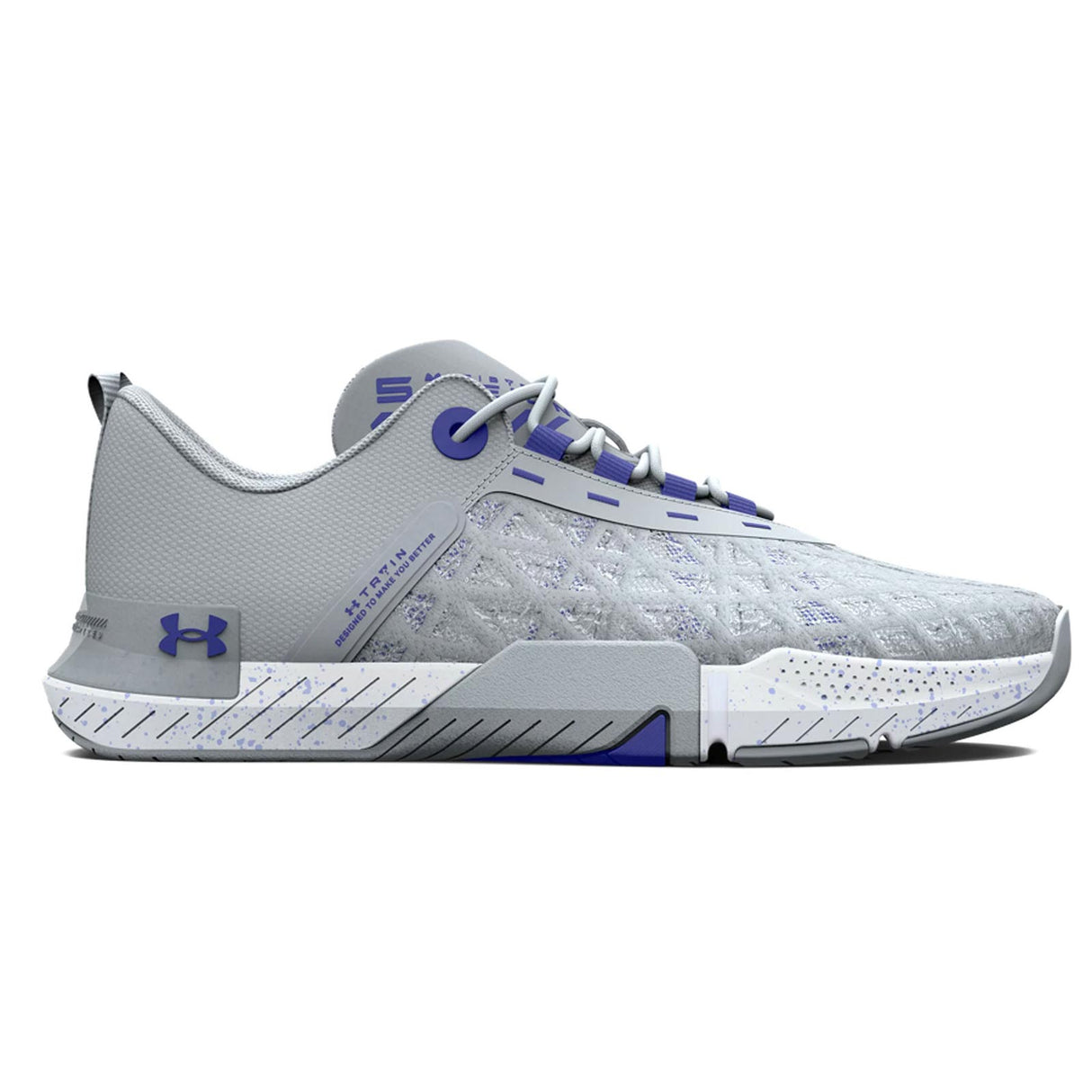 UA TriBase Reign 5 Womens Grey