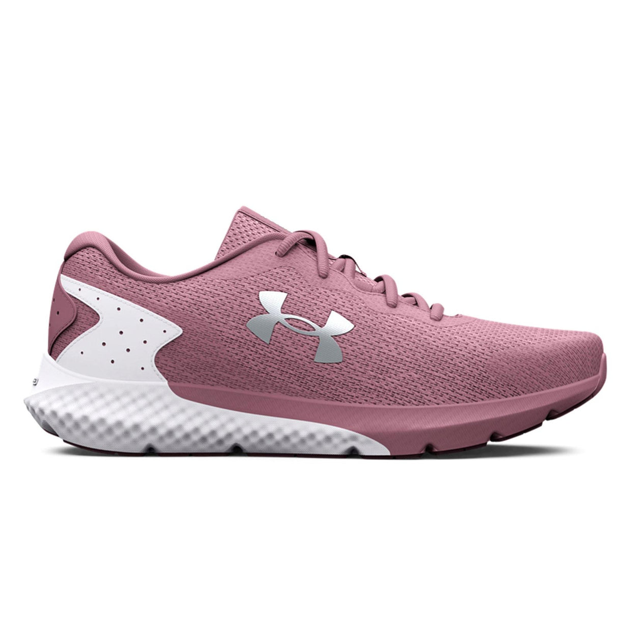 UA Charged Rogue 3 Knit Womens Pink