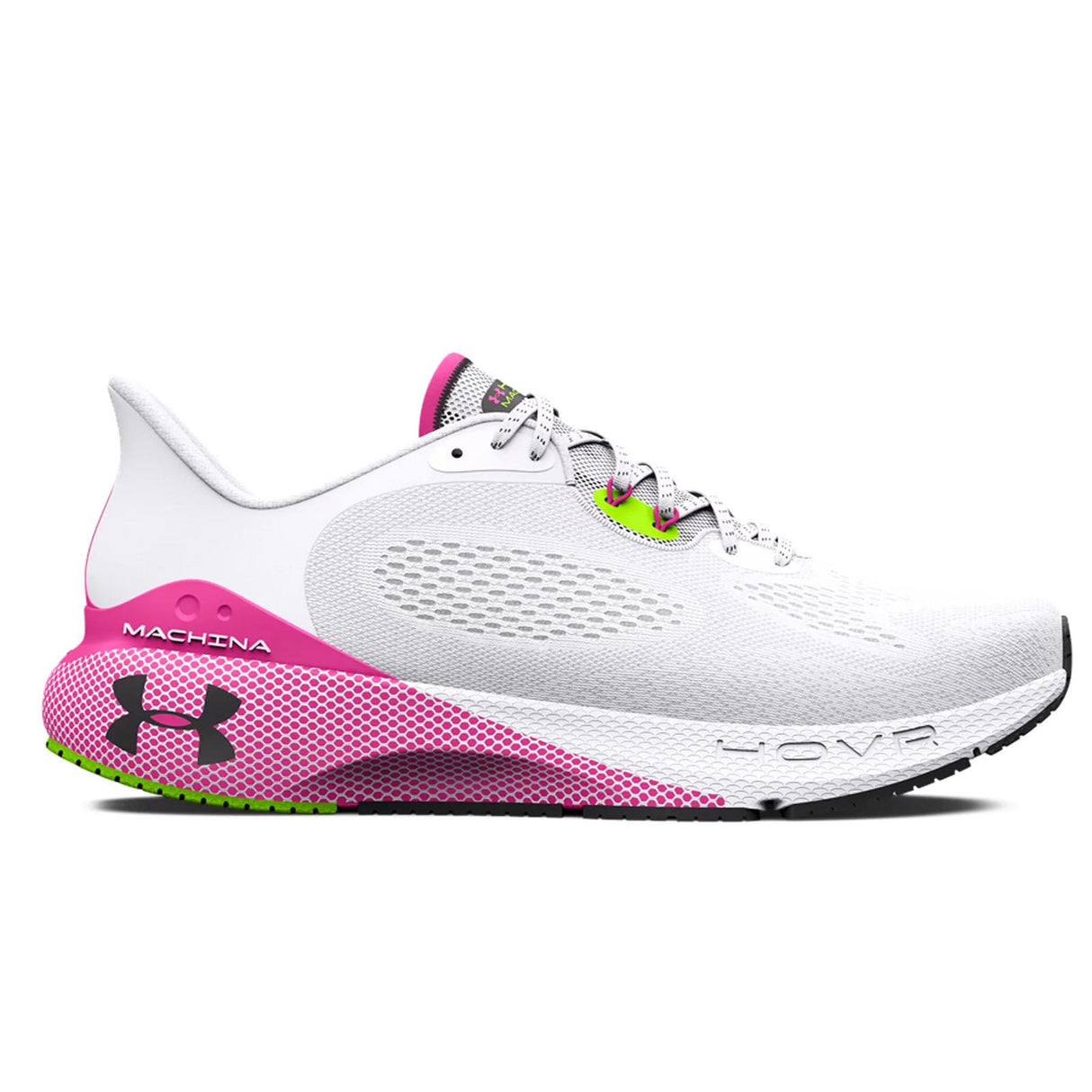 UA HOVR Machina 3 Womens White/Pink