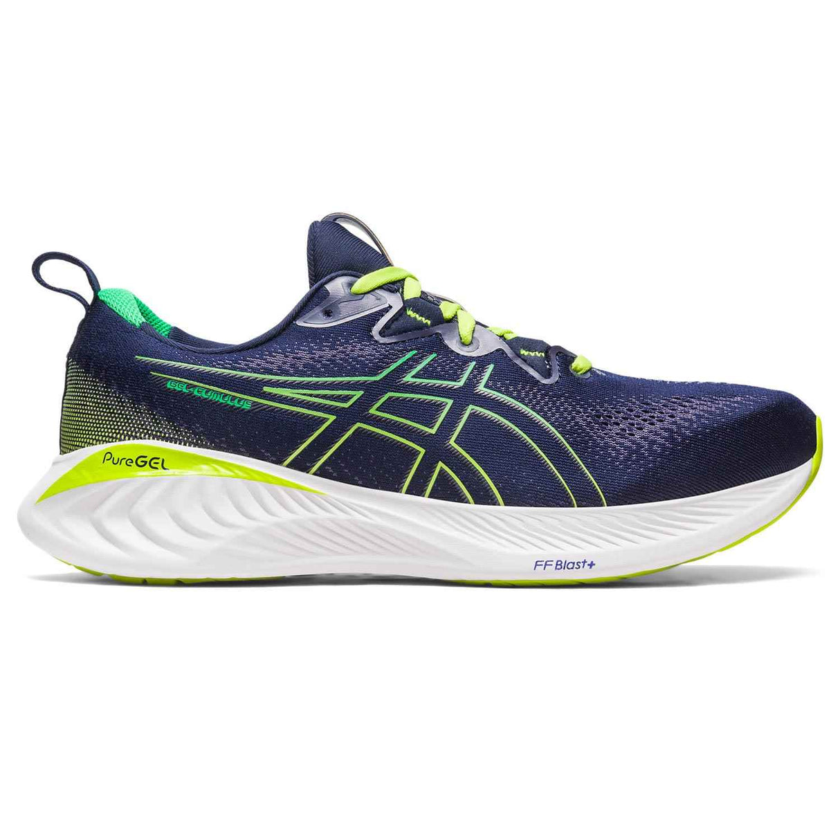 Asics Gel Cumulus 25 Mens Navy/Green