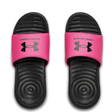 UA Ansa Fix SL Kid Girls Slides Pink/Blk