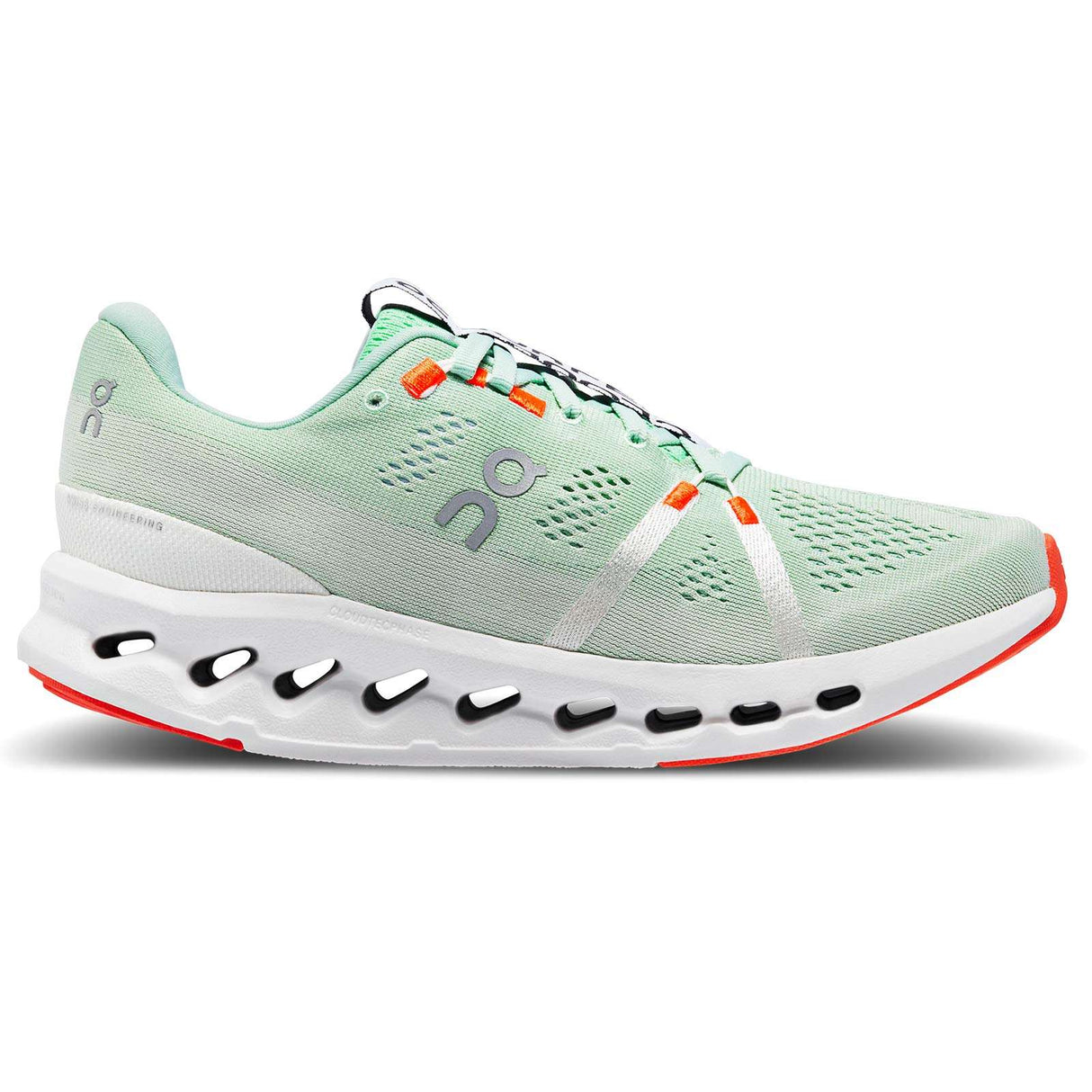 ON Cloudsurfer Womens White/Green