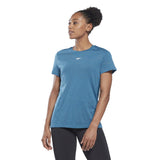 Reebok Womens Burnout Tee Blue