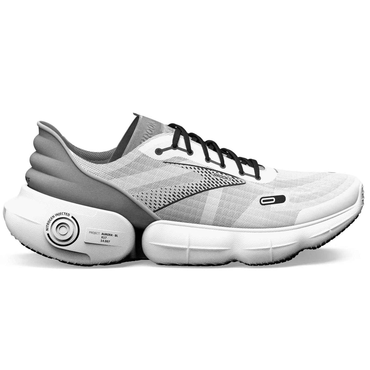 Brooks Aurora Womens White/Black