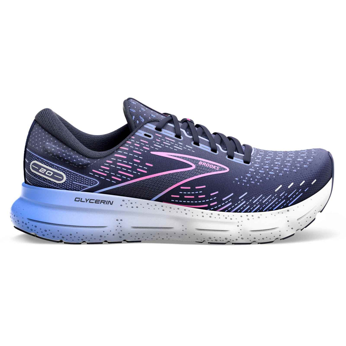 Brooks Glycerin 20 Womens Navy/Purple