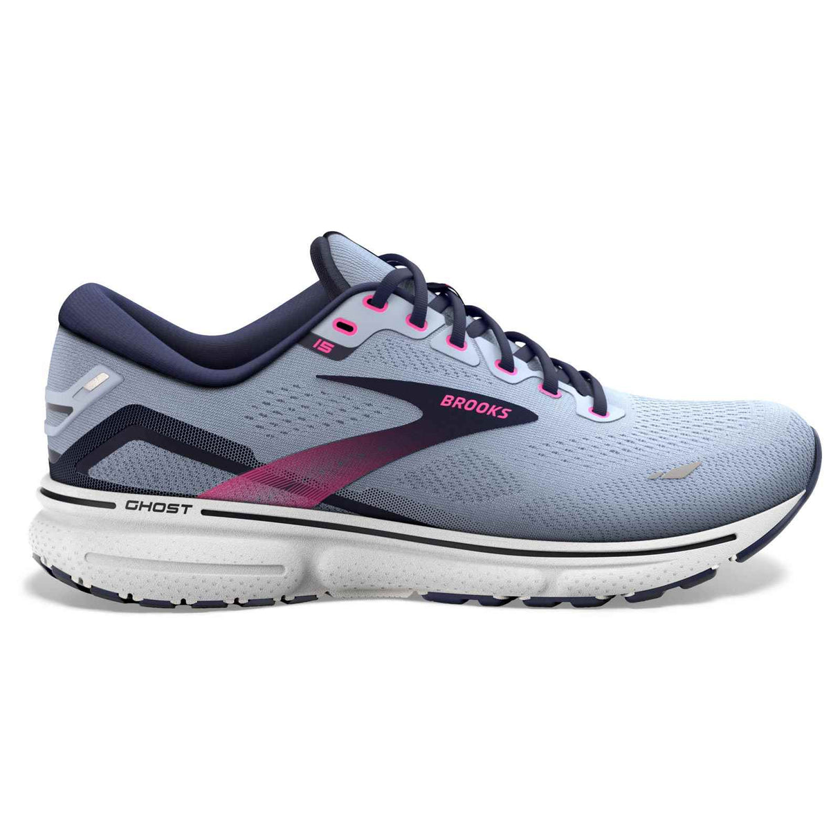 Brooks Ghost 15 Womens Blue/Pink
