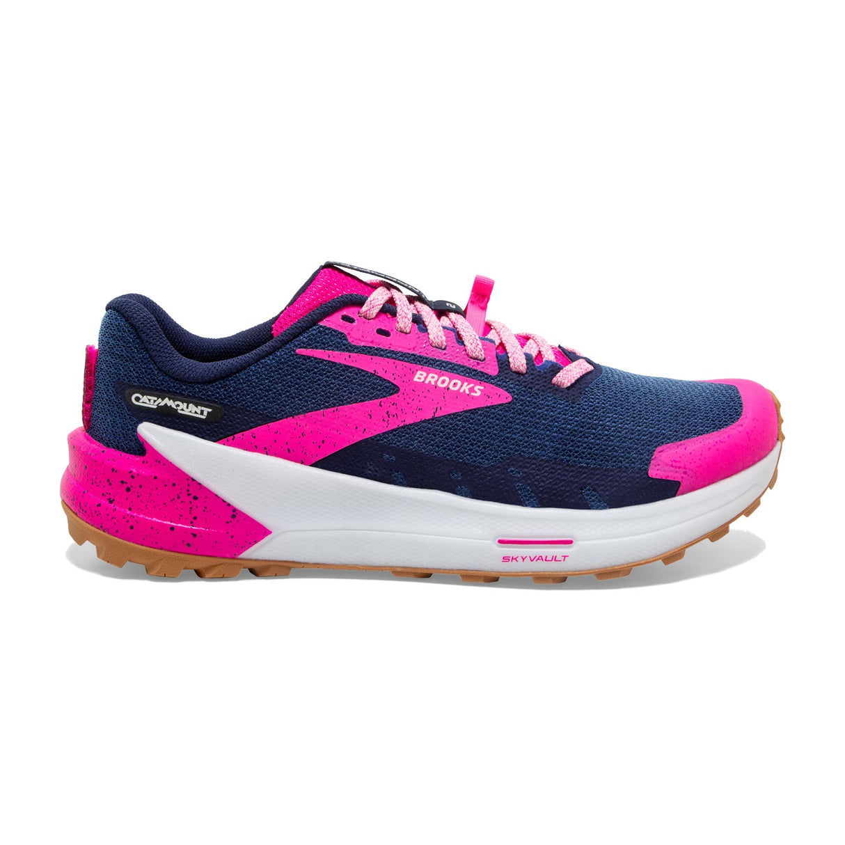 Brooks Catamount 2 Womens Navy/Pink