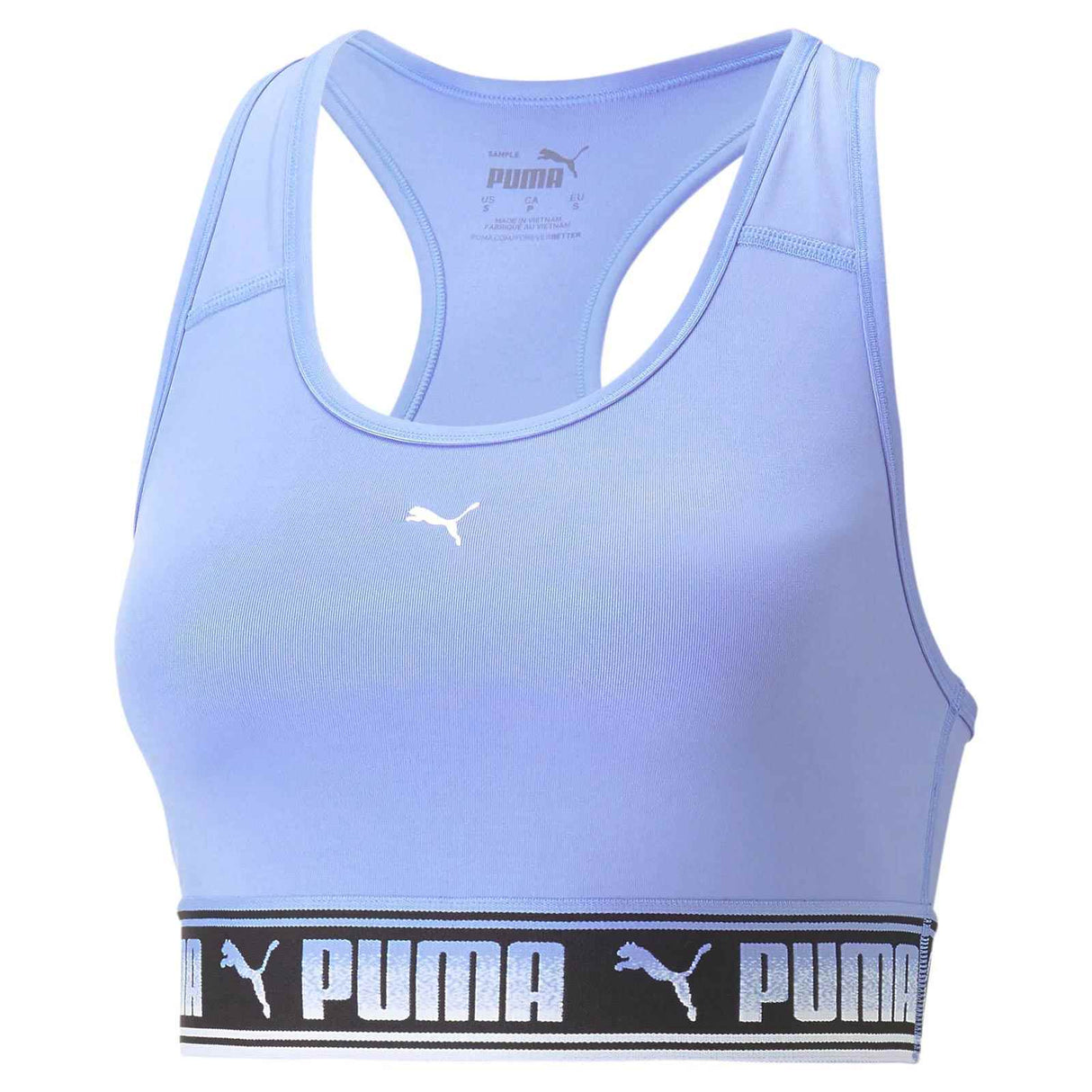 Puma Wmn Mid Impact Puma Strong Bra Pur