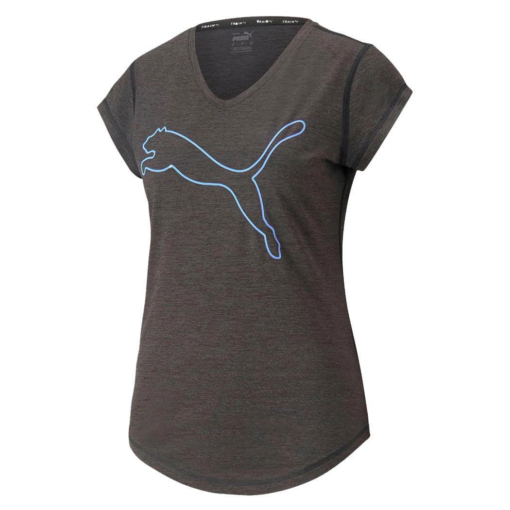 Puma Wmns Train Fav Heather Cat Tee Blk