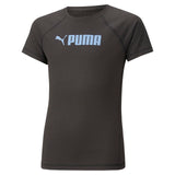 Puma Girls Fit Tee Black