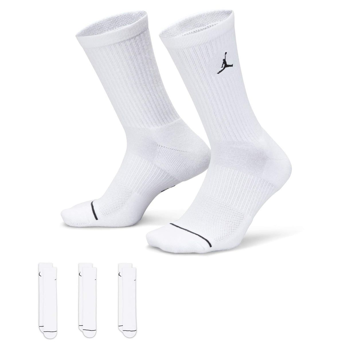 Jordan Everyday Crew Sock White