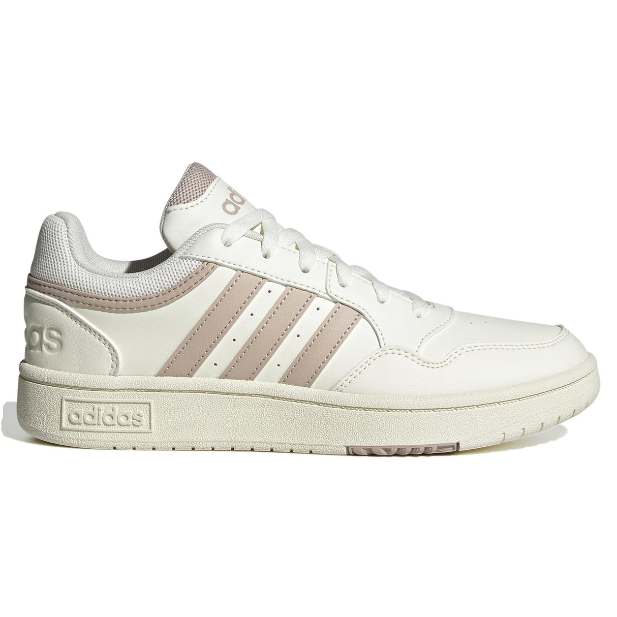 adidas Hoops 3.0 Womens White/Pink