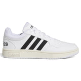 adidas Hoops 3.0 Mens White/Black