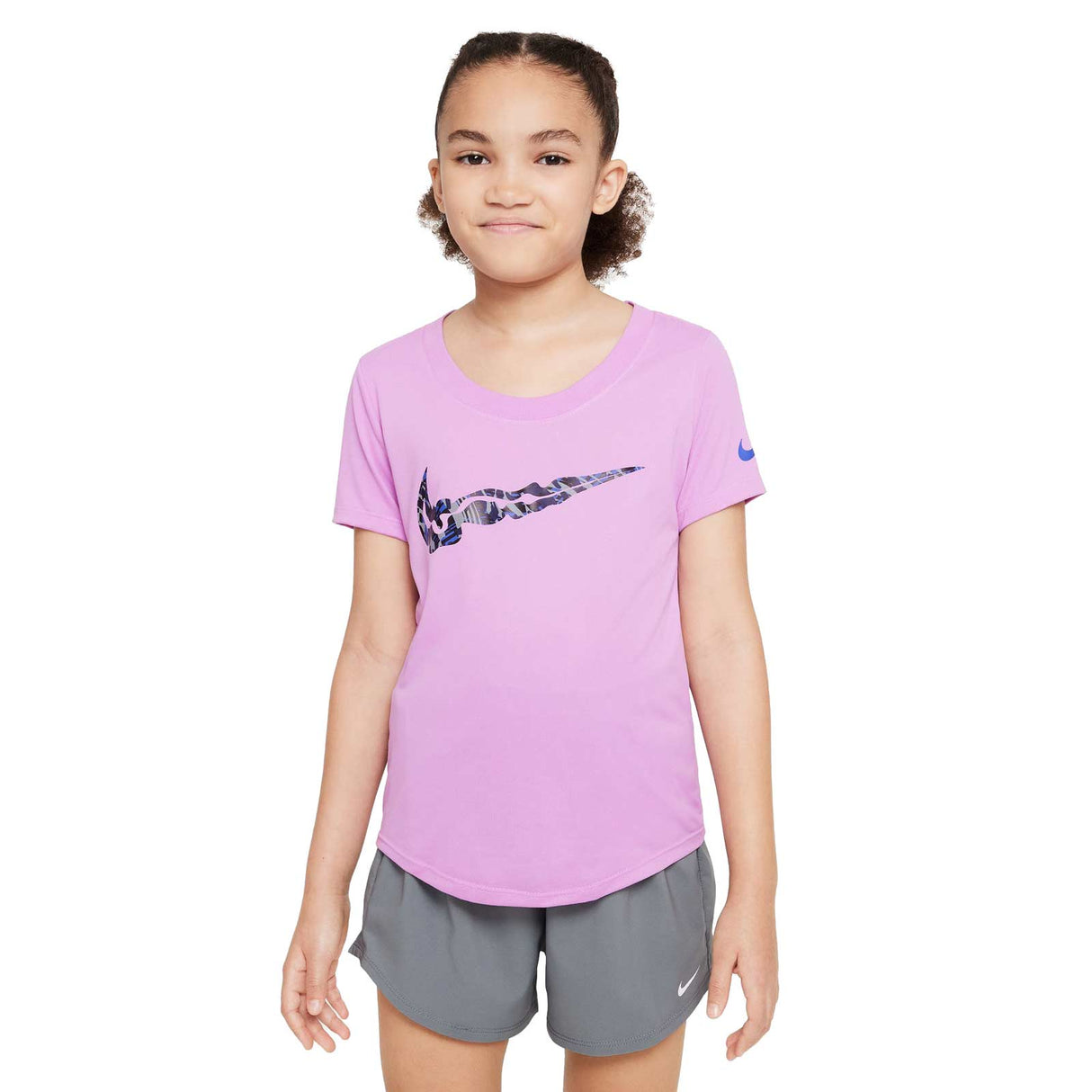 Nike Girls DF Tee Scoop SE+ Pink