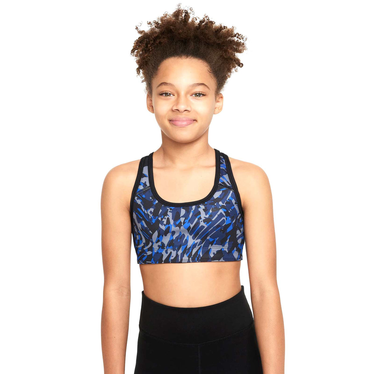 Nike Girls Swoosh Rev Bra SE+ Blue