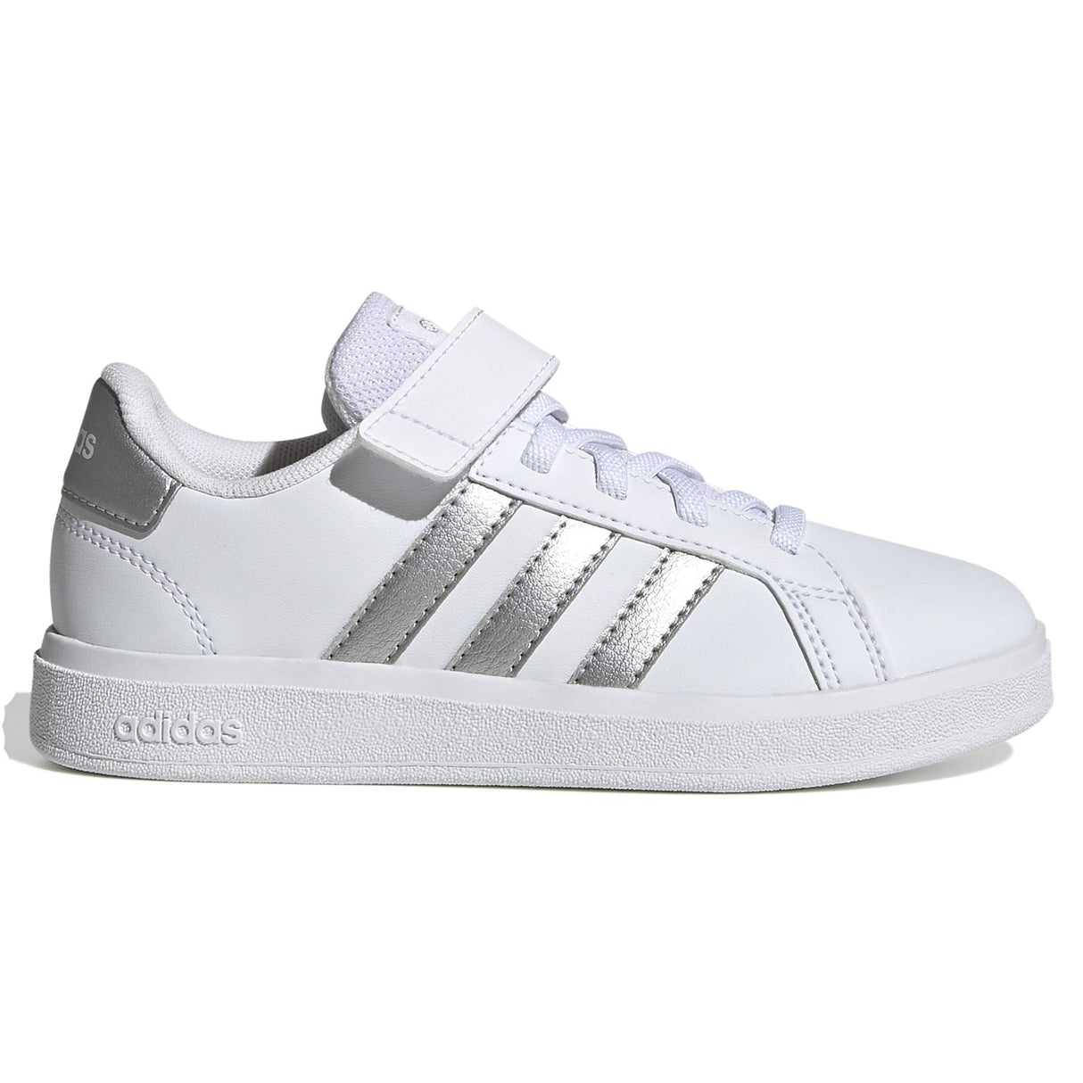 adidas Grand Court 2.0 Jnr Girls Wht/Gry