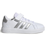 adidas Grand Court 2.0 Jnr Girls Wht/Gry