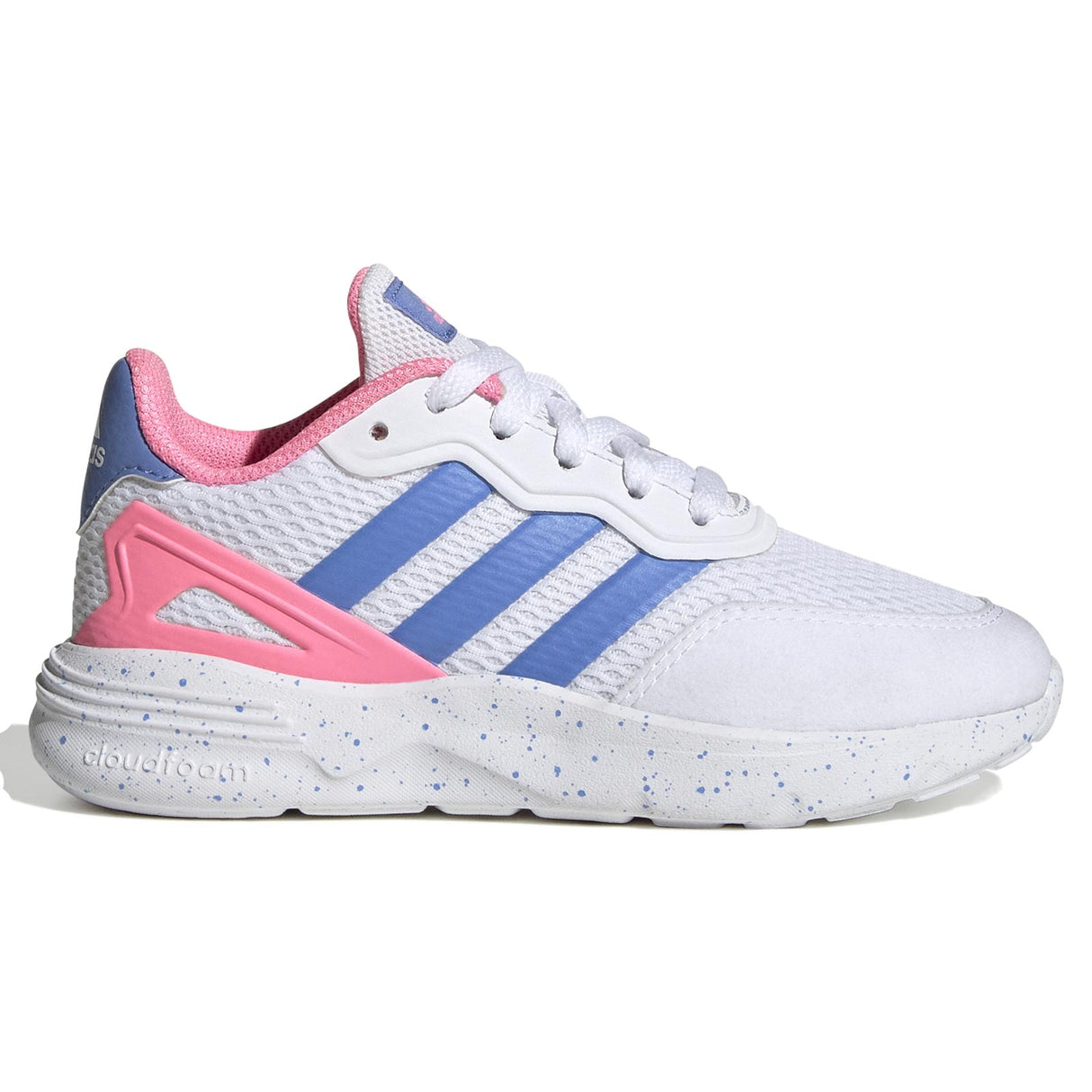 adidas Nebzed Kids Girls White/Purple