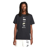 Nike Mens Nsw Tee Club+ HDY PK4 Black