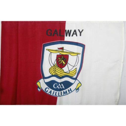 TCF Galway Handheld Flag Maroon