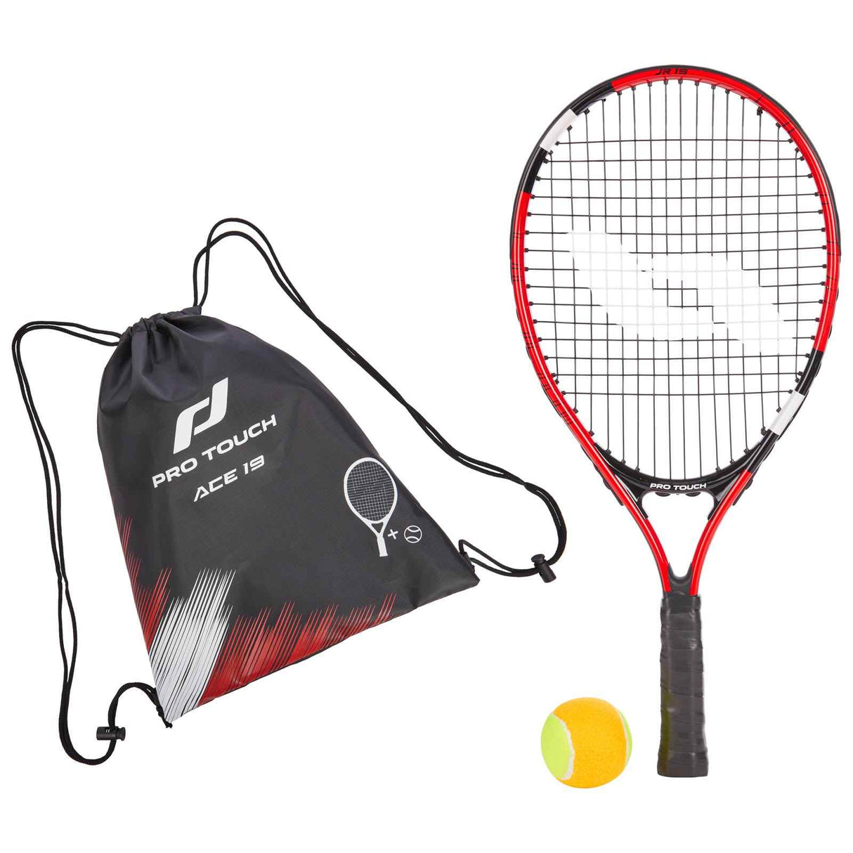 Pro Touch ACE 19 Tns Rkt with Backpack