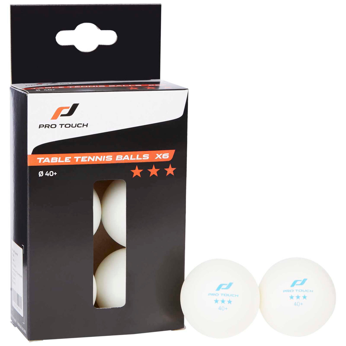 Pro Touch Pro Ball 3 star x6 White