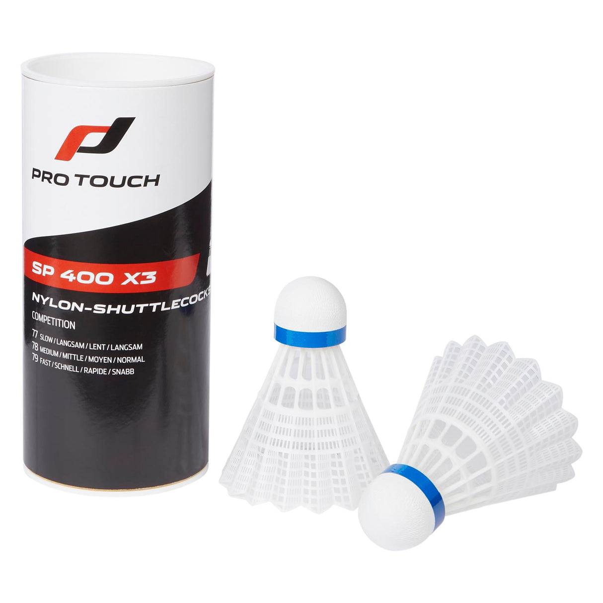 Pro Touch SP 400 x3 (Shuttlecock) White
