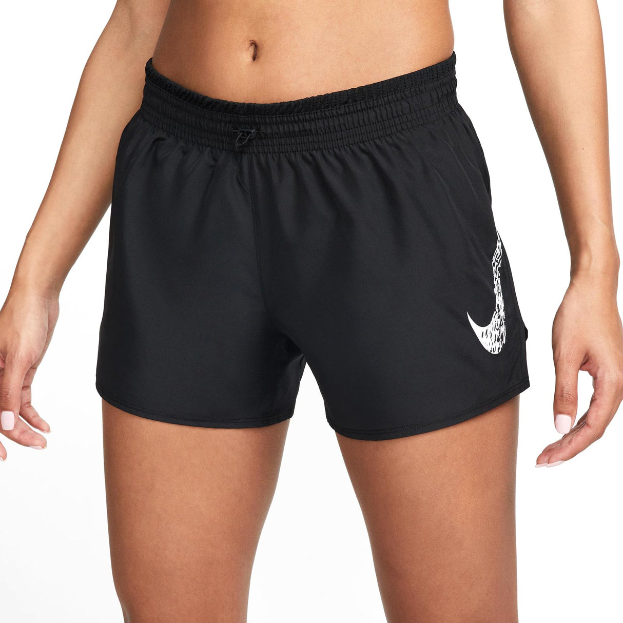 Nike Wmns Dri-Fit Swoosh Run Short Black