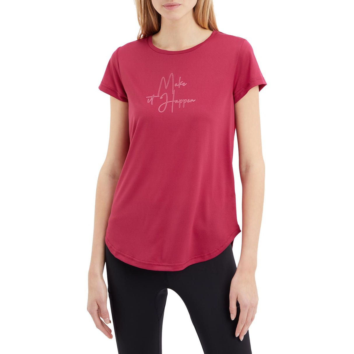 Energetics Wmns Cecilia SS Tee Pink