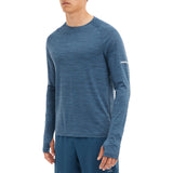 Energetics Mens Ailo LS Tee Navy