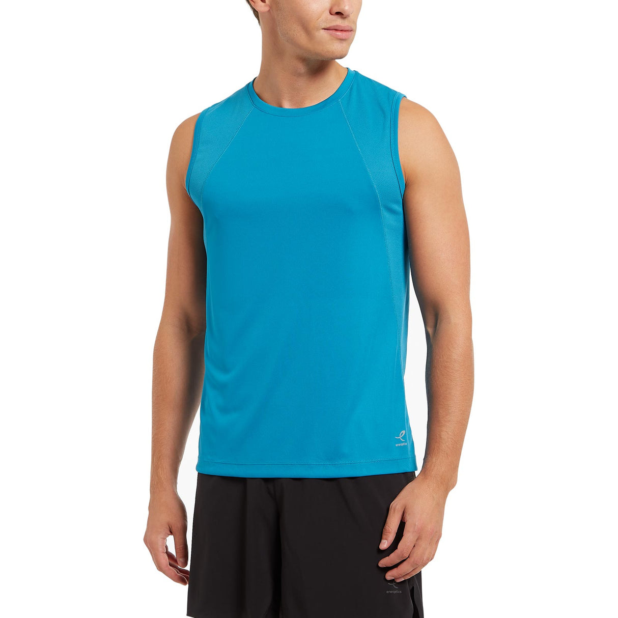 Energetics Mens Ikaros SL Run Tee Blue