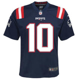 Nike Boys Patriots Game Jsy Jones 10 Nvy