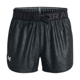 UA Kids Play Up Printed Shorts Black
