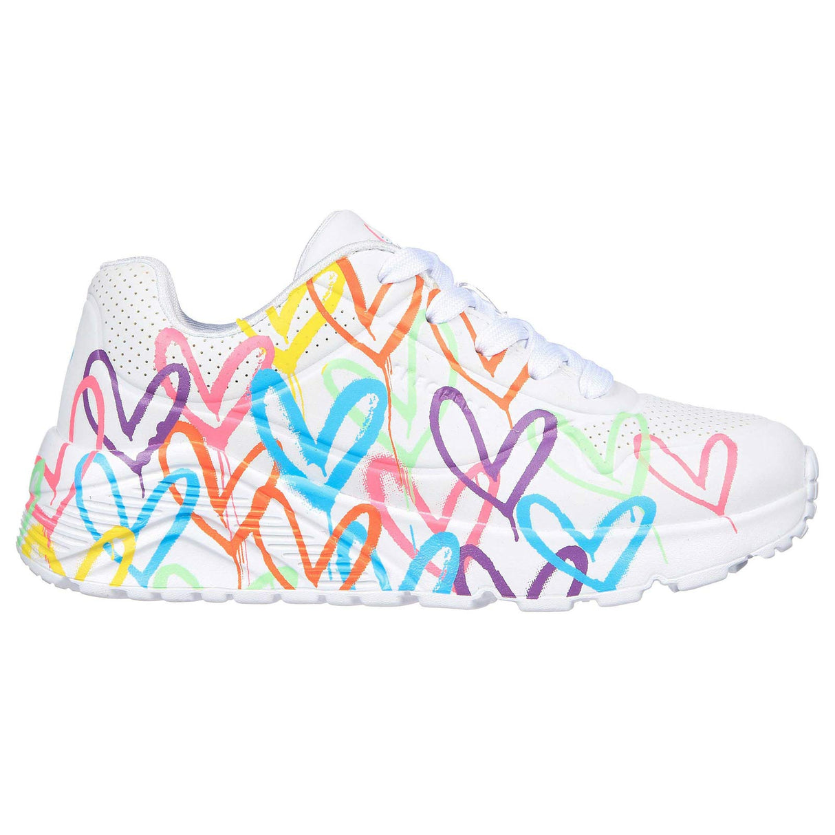 Skechers Uno Lite Kid Girls White