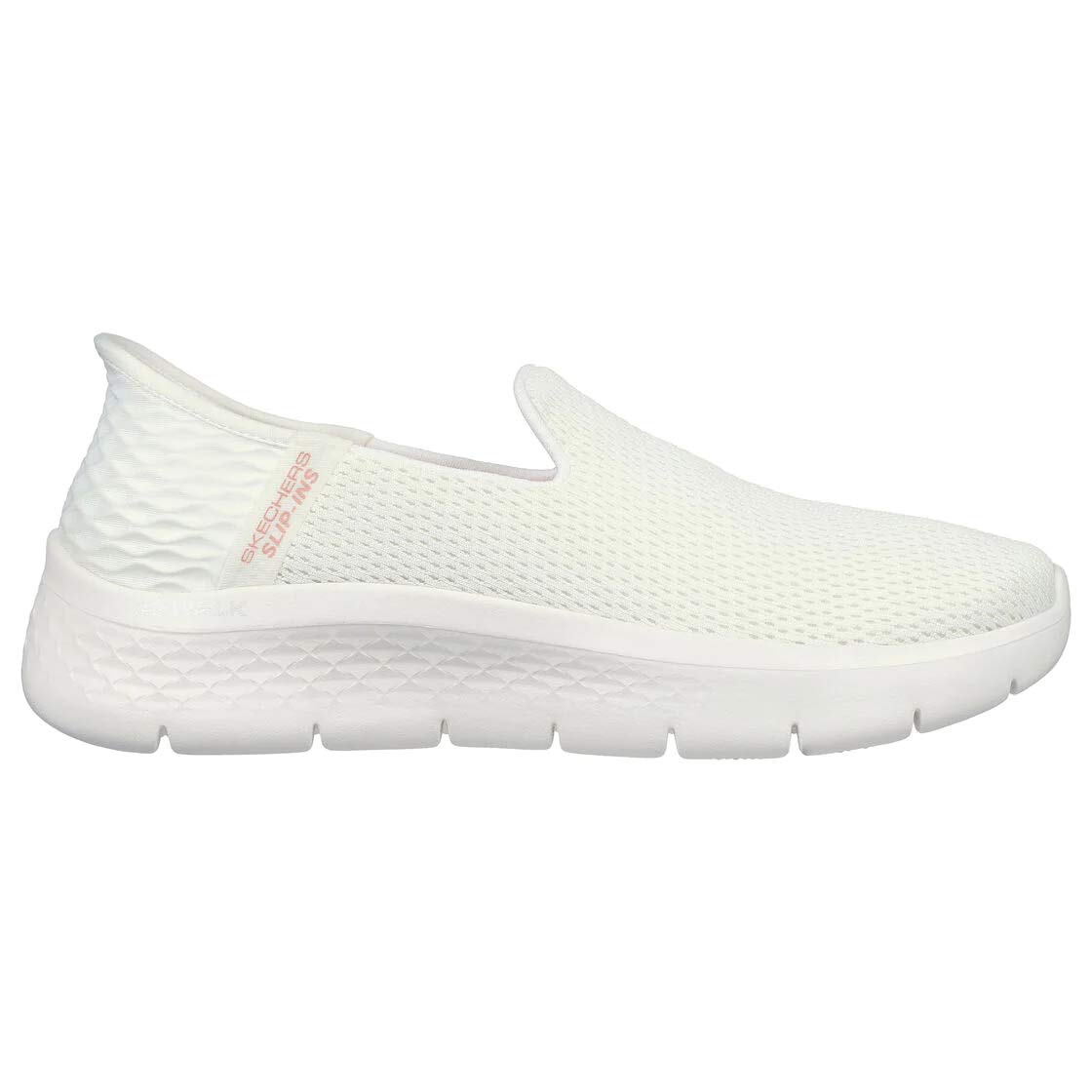 Skechers Go Walk Slip Ins Womens Wht