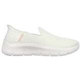 Skechers Go Walk Slip Ins Womens Wht