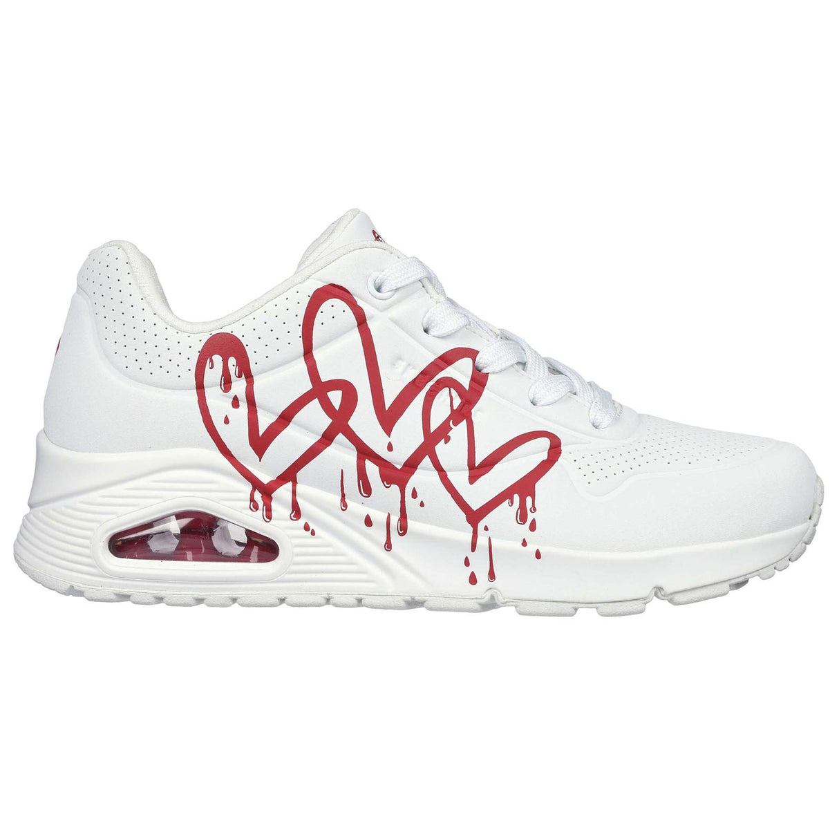 Skechers Uno Love Hearts Wmns White