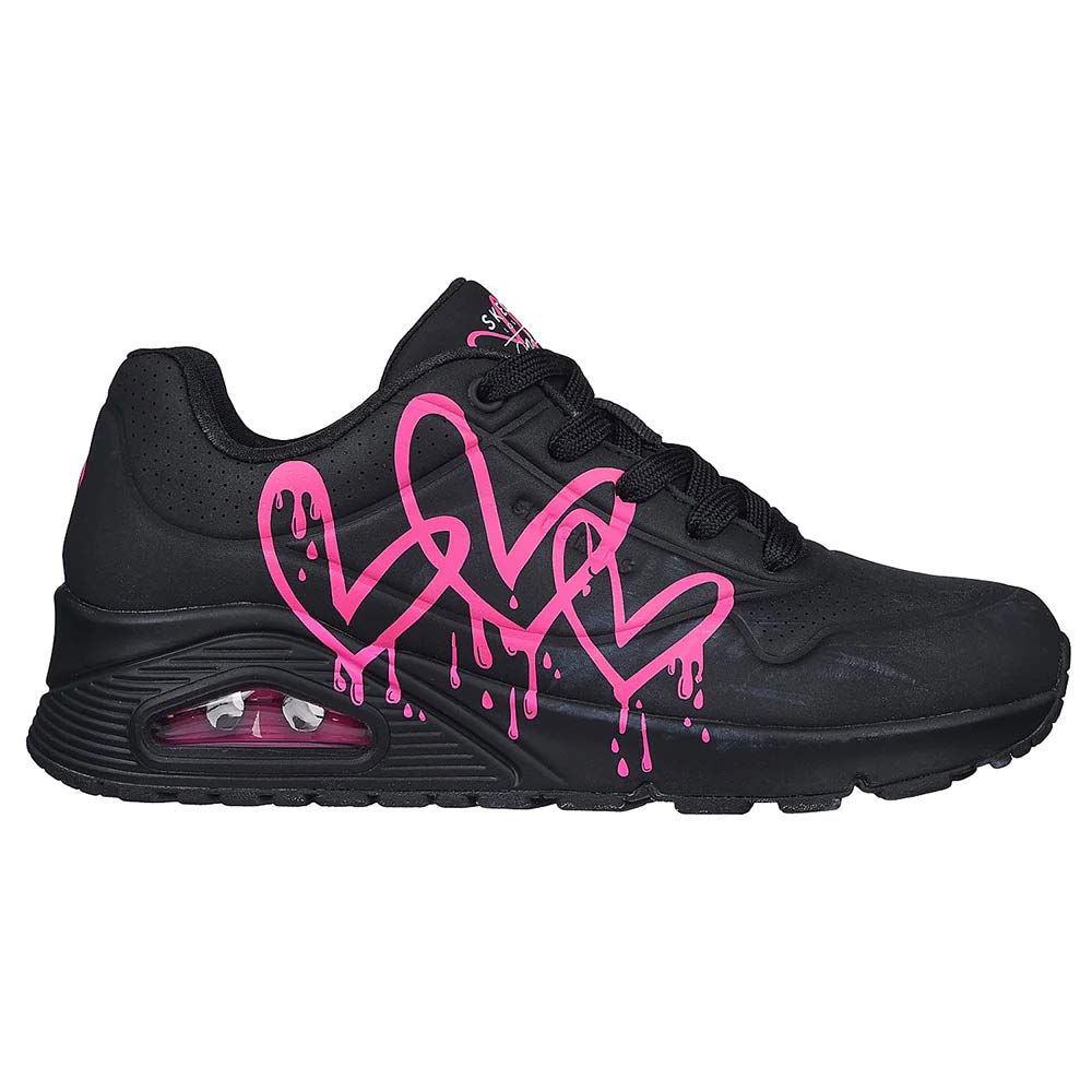Skechers Uno Love Hearts Wmns Black