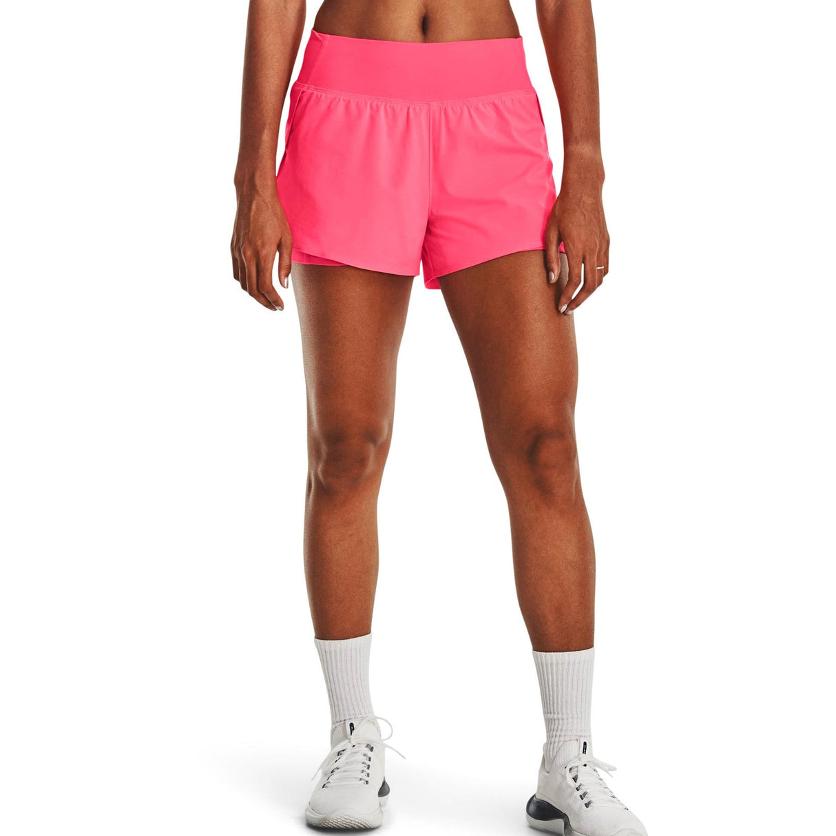 Under Armour Flex Woven 2in1 Short Pink