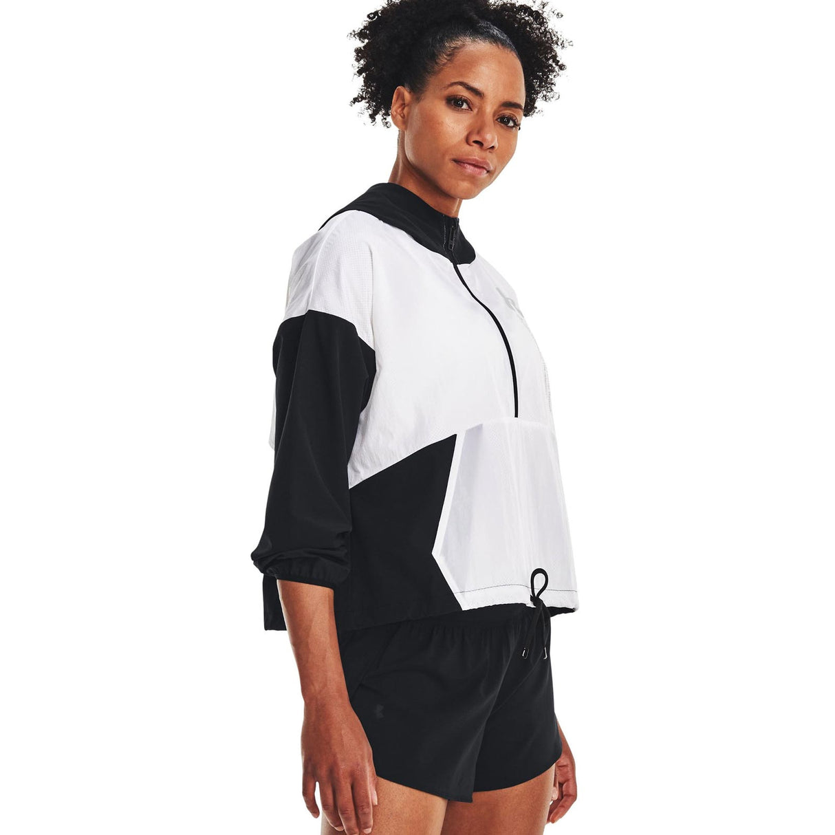 Under Armour Woven Graphic Jacket Black