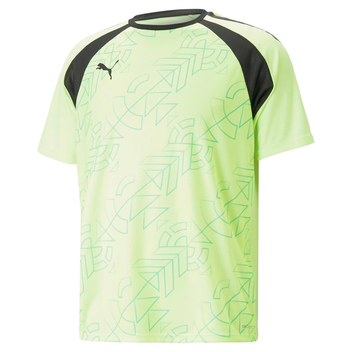 Puma Mens Team Liga Graphic Jrsey Yellow