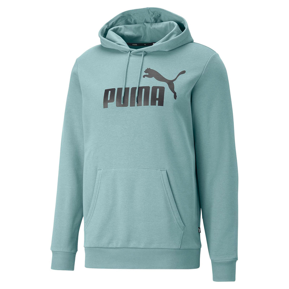 Puma Mens ESS Big Logo Hoodie FL Blue