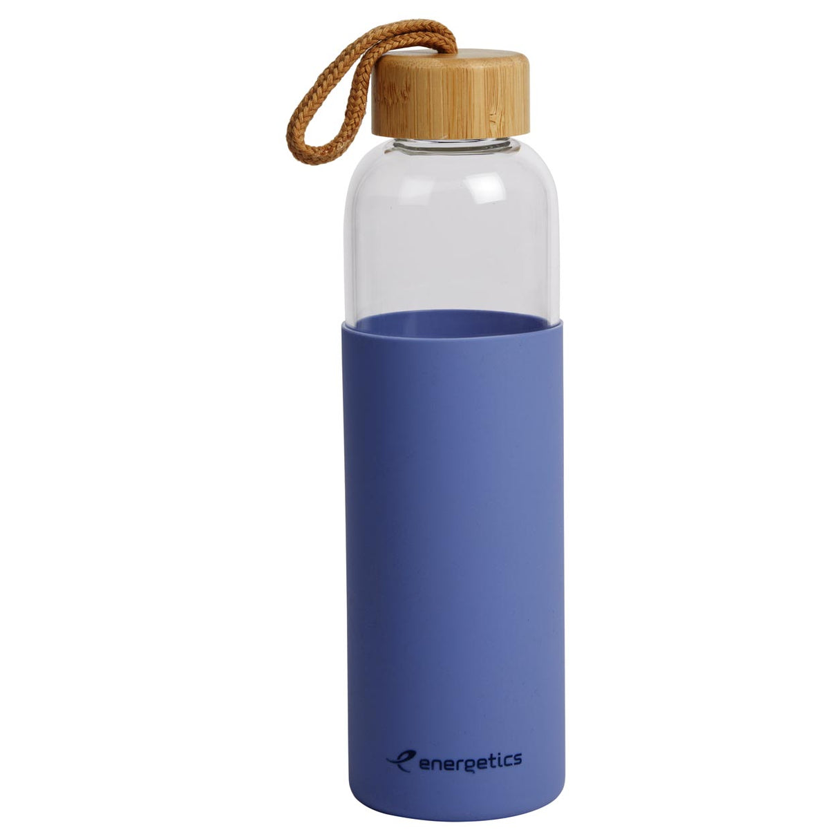 Energetics Glass Bottle Bamboo II Grey