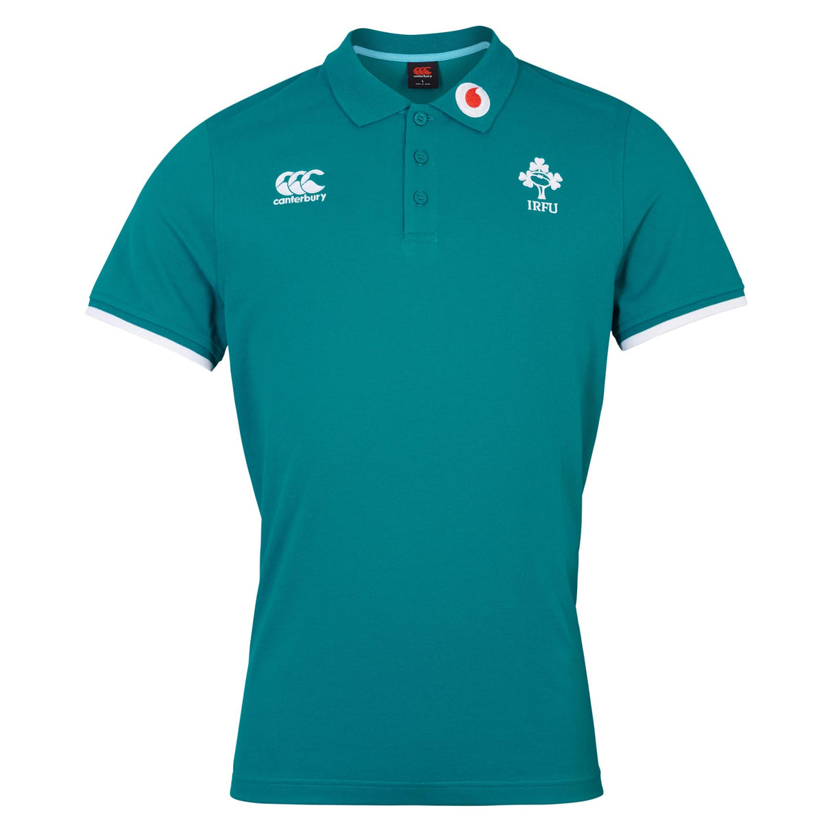 Canterbury IRFU 23 Team Polo Shirt Green
