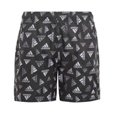 adidas Kids  BOS AOP Swim SH Black